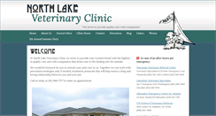 Desktop Screenshot of northlakevet.com